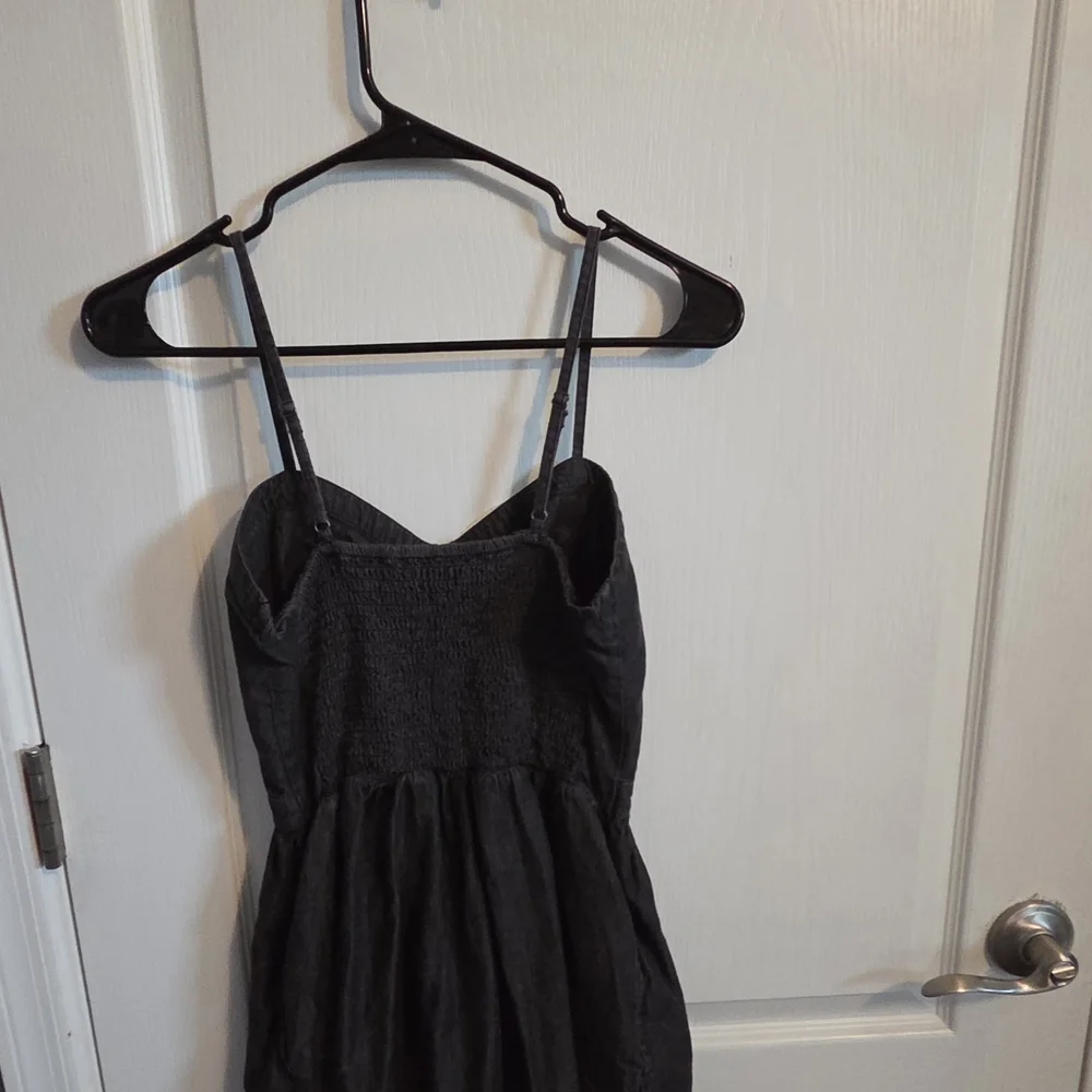 Vans Charcoal Spaghetti Strap Dress - Picture 3 of 7